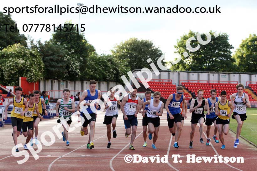 The Stan Long Mile Trophy, Gateshead Stadium. Photo: David T. Hewitson/Sports for All Pics